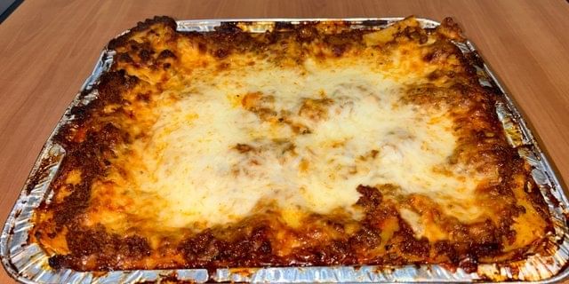 Beef Lasagna.