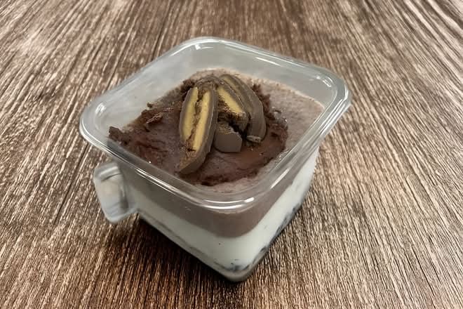 Peanut Butter Chocolate Mousse.