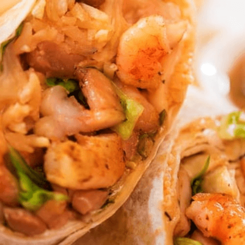 Shrimp Burrito.