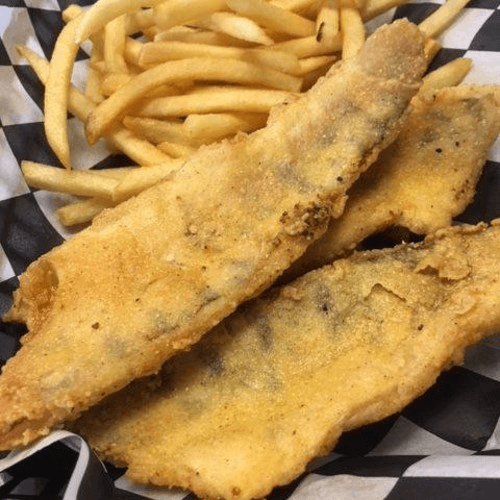 Half Pound Jumbo Pike Perch.