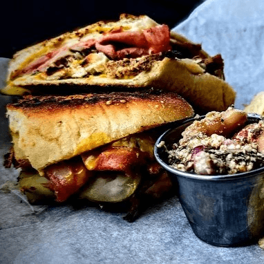 Tuscan Cubano Sandwich.