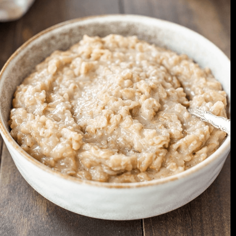 Old fashioned oatmeal.