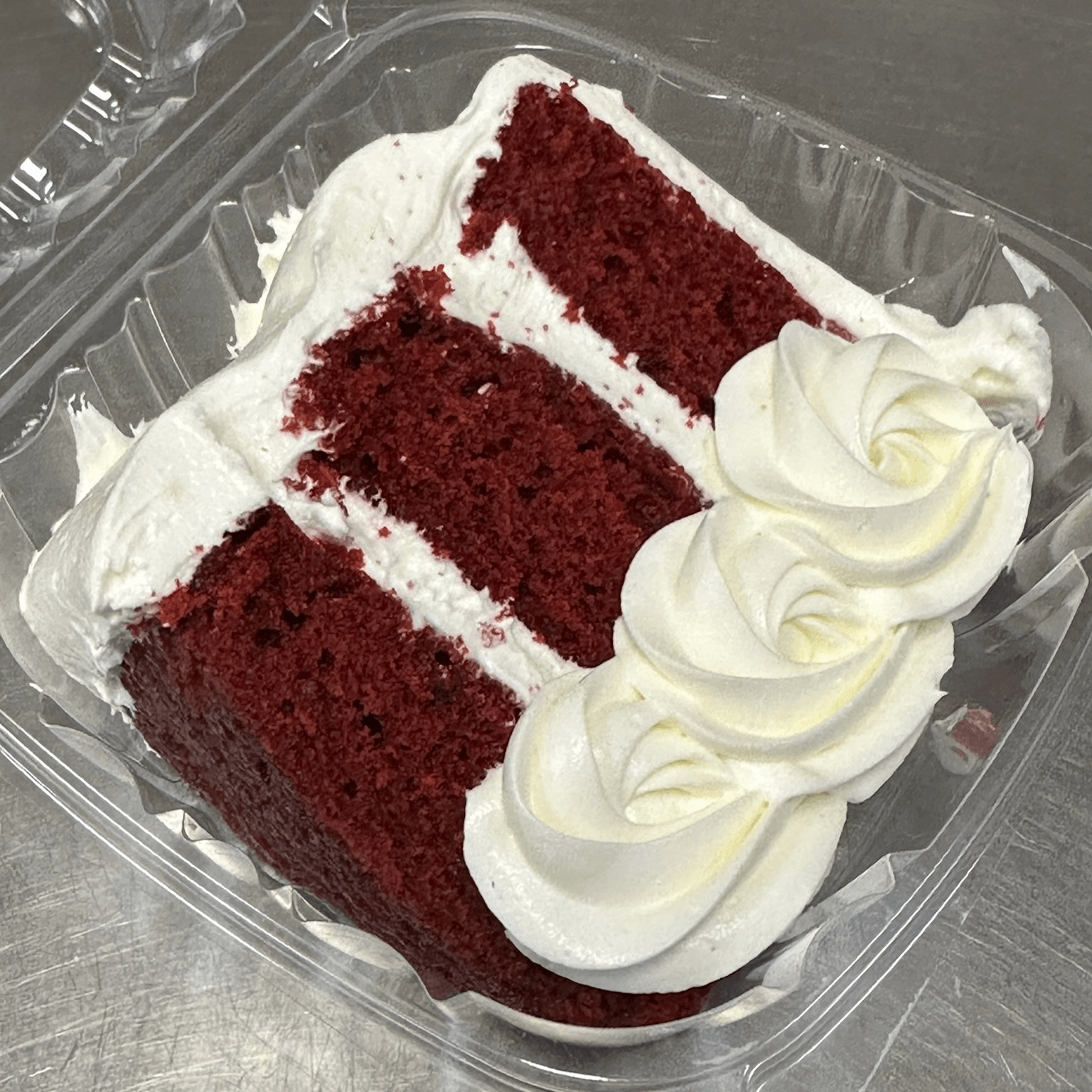 *Becca's Red Velvet Cake Slice.