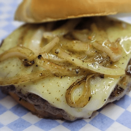 1/3 Lb Angus Sirloin Cheese Burger