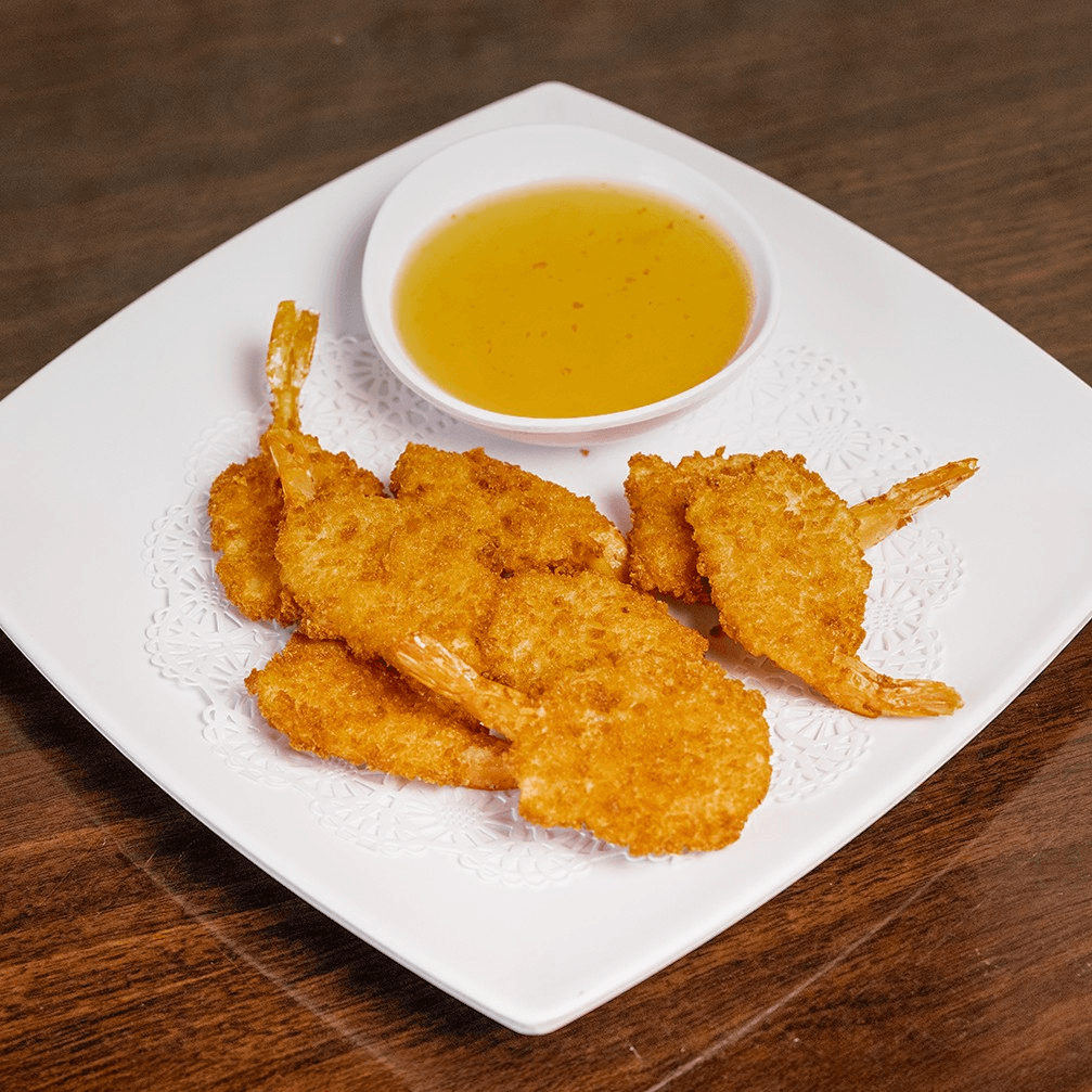 Breaded Butterfly Shrimp.