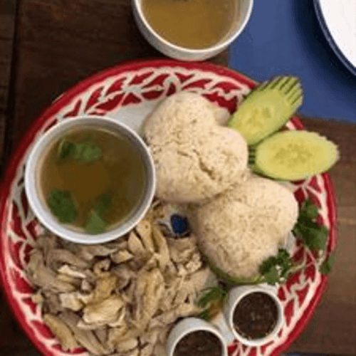 Regular Khao Man Gai.
