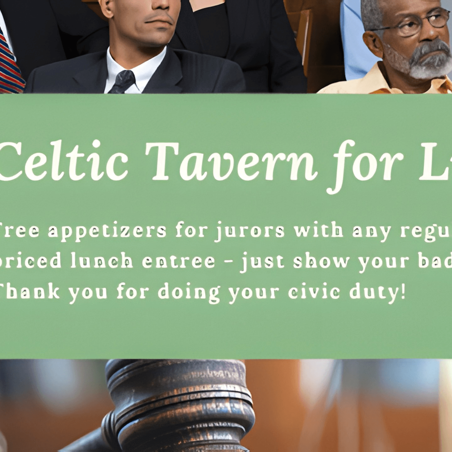 Lunch for Rockdale County Jurors – Free Appetizer