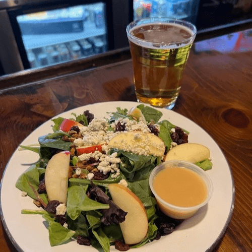 Honey Crisp Apple Salad.