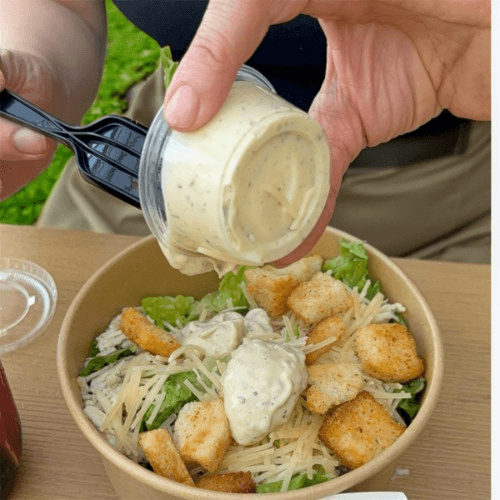 Caesar Chicken Salad.