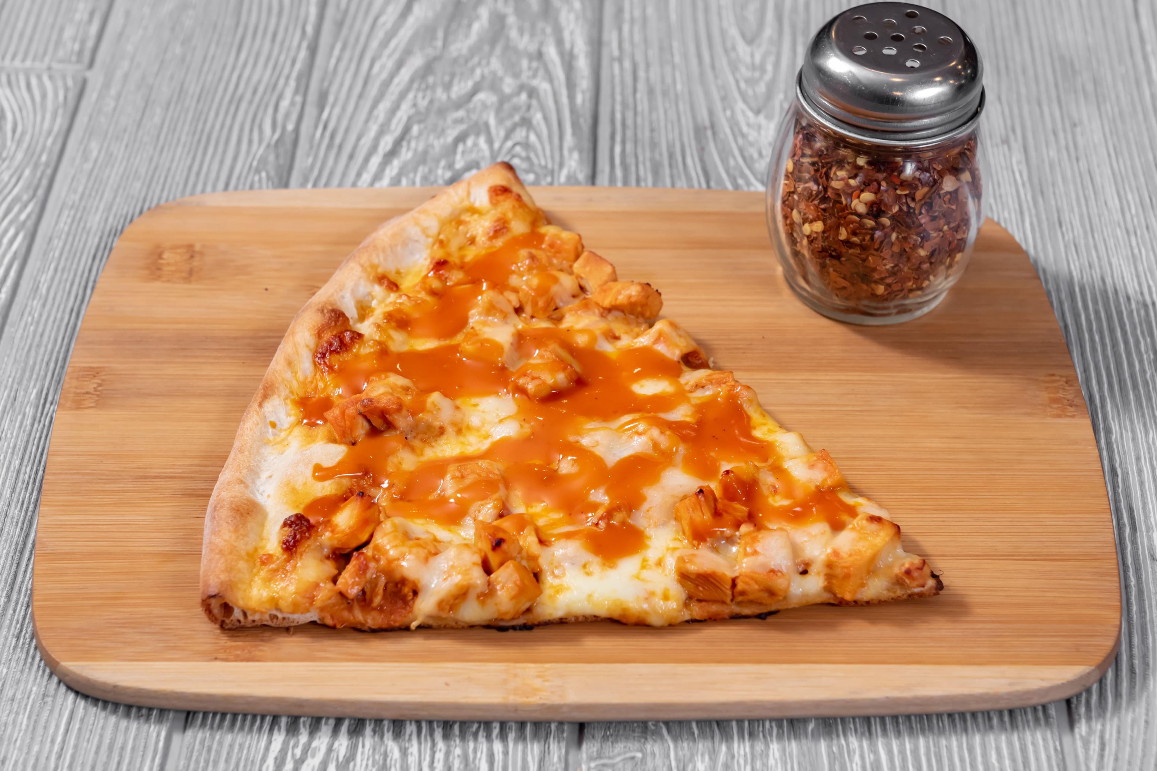 Buffalo Chicken Pizza.
