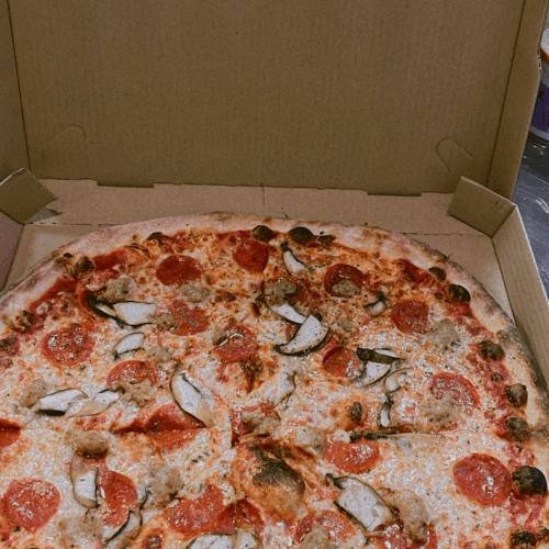 12 Inch small New York Pizza (Cailiflower GLUTEN FREE).