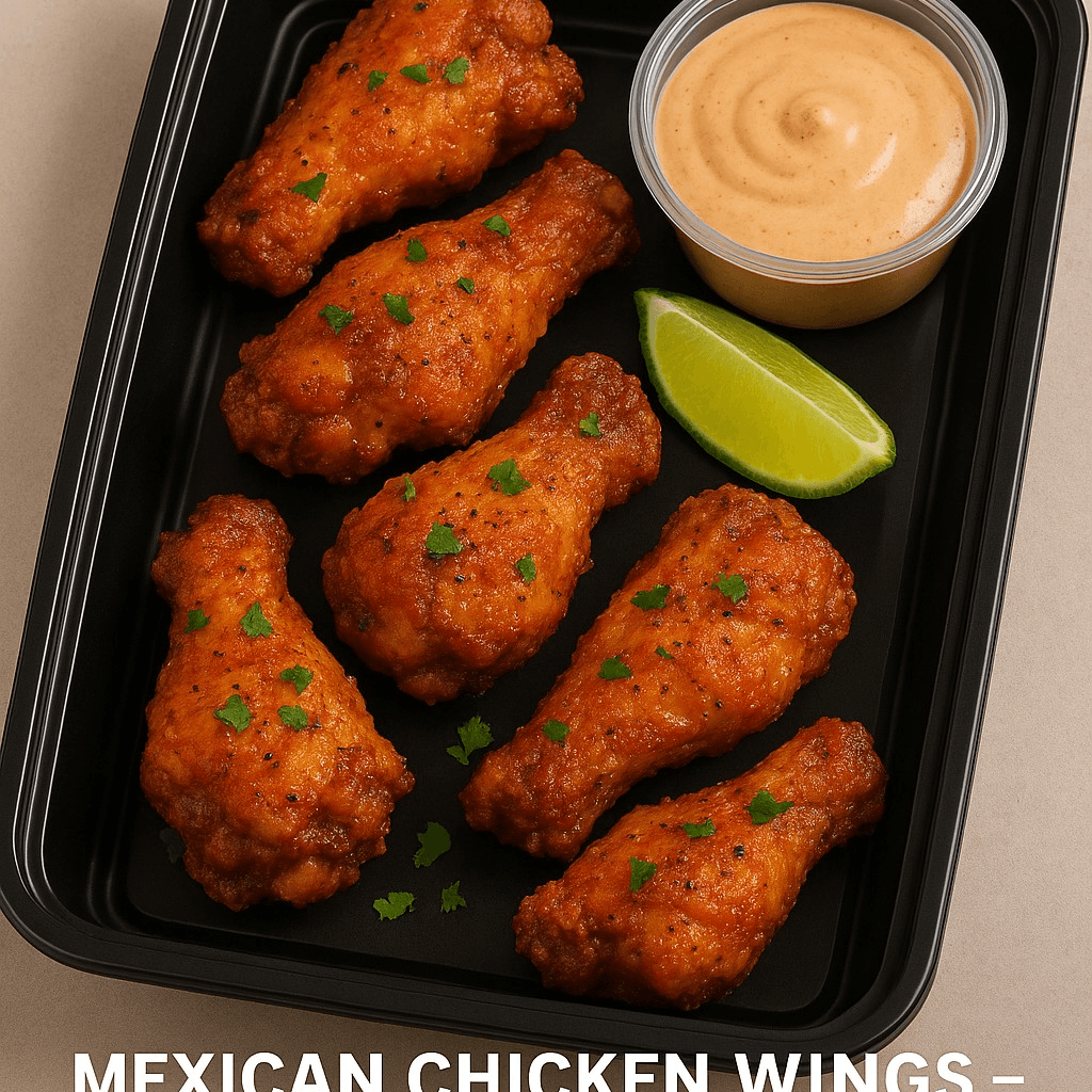 Mexican Chicken Wings — Cholula & Tajín.