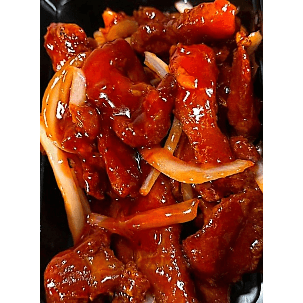 108. Peking Style Pork Chop.