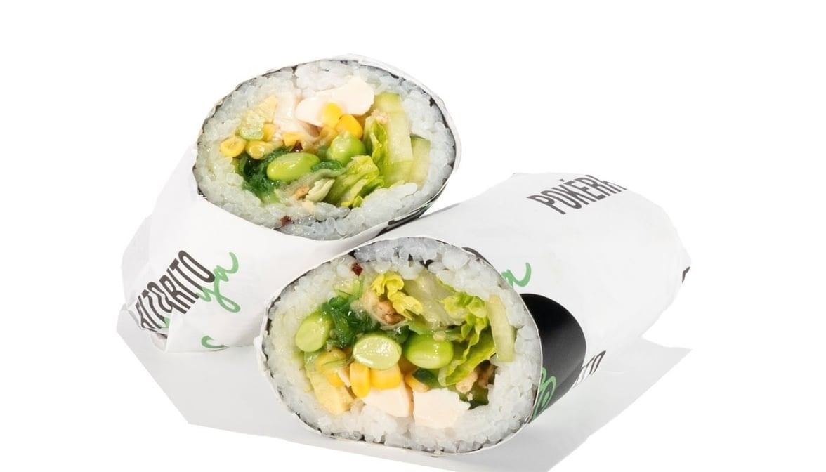 S7- Green Garden Sushi Burrito/ Vengan.