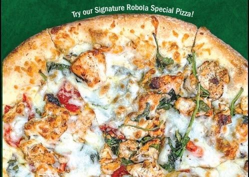 Robola Special Pizza.
