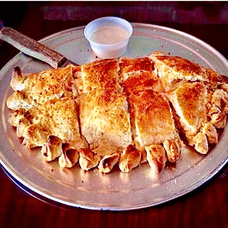 White Calzone.
