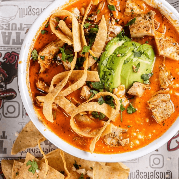 Ramen tortilla soup.
