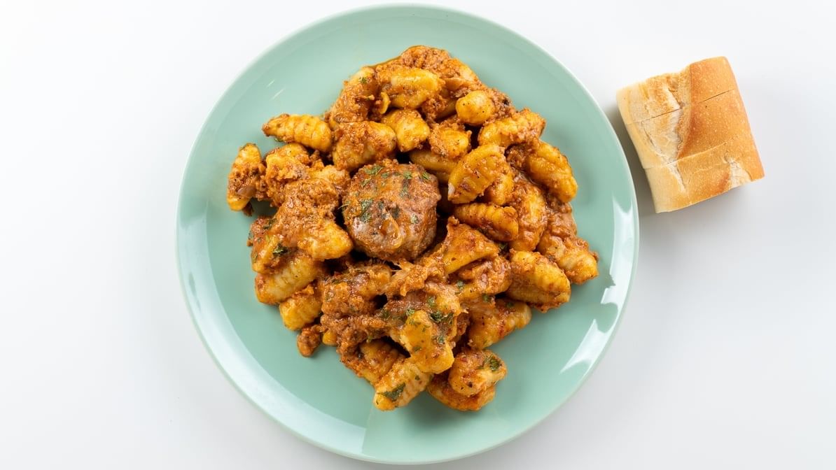 Gnocchi Bolognese.