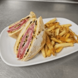 The Muffaletta Sandwich.