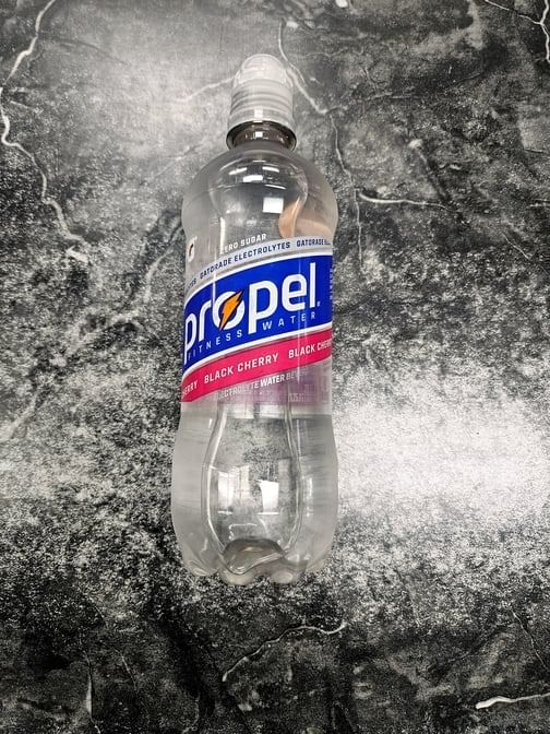 Propel Fitness Water Black Cherry 20 Oz Zero Sugar.