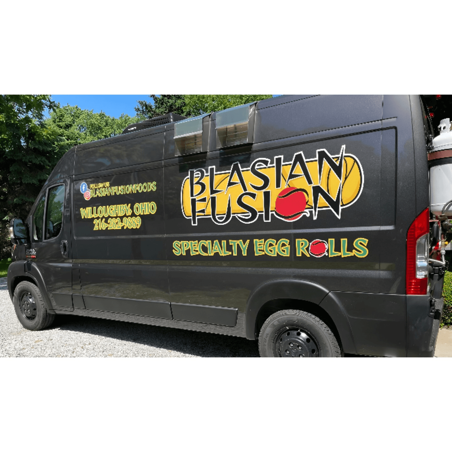 The Blasian Fusion Food Truck  🚚✨