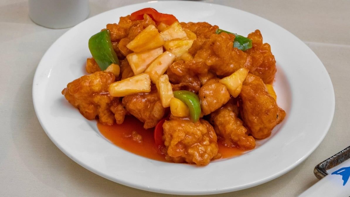 Thai Pineapple Chicken.
