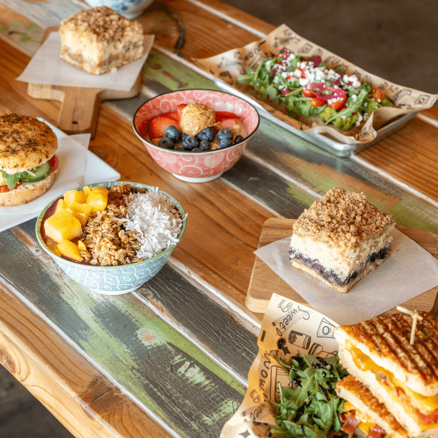 Breakfast, Lunch, and Fresh Bread