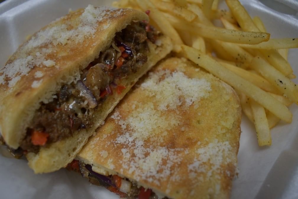 Philly Cheesesteak Sandwich.