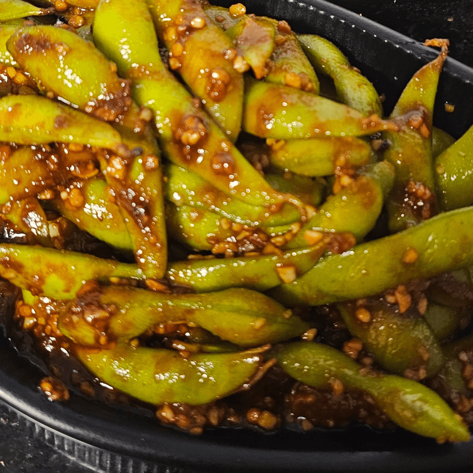Monster Edamame (Spicy).