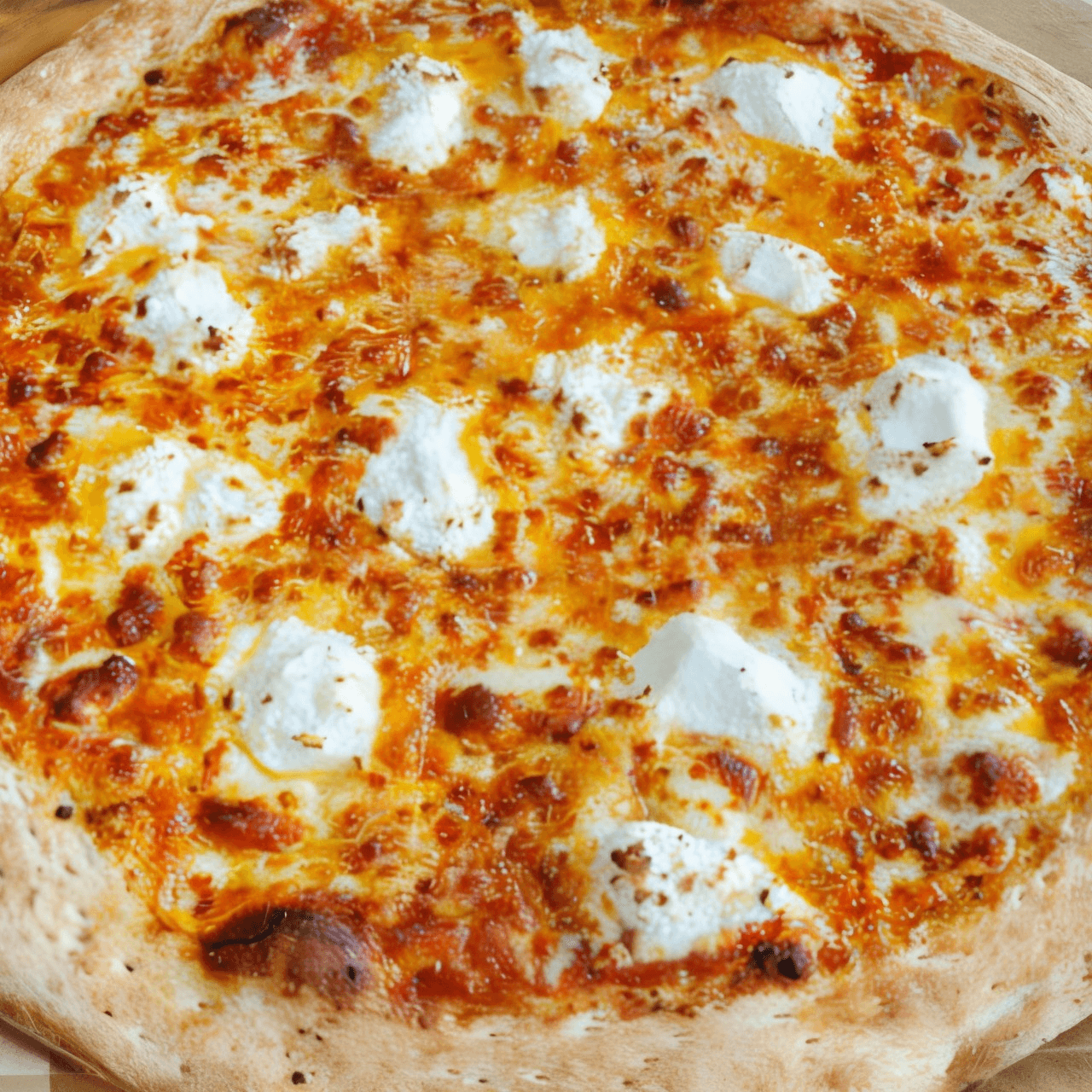 Five-Cheese Pizza.