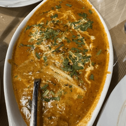 Chicken Malai Methi.