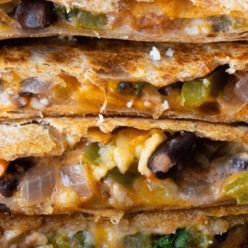 Smoked Meat Quesadilla Pork.