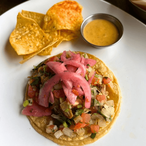 Tacos Conchinita Pibil