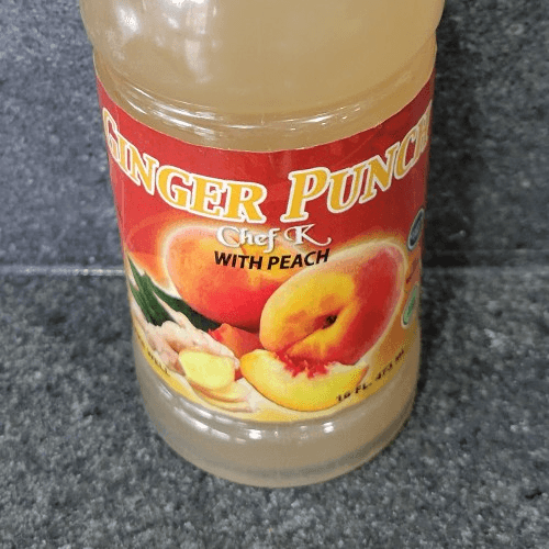 Chef K Ginger Punch with Peach