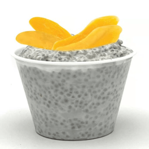 Chia Seed Pudding w/Mango.