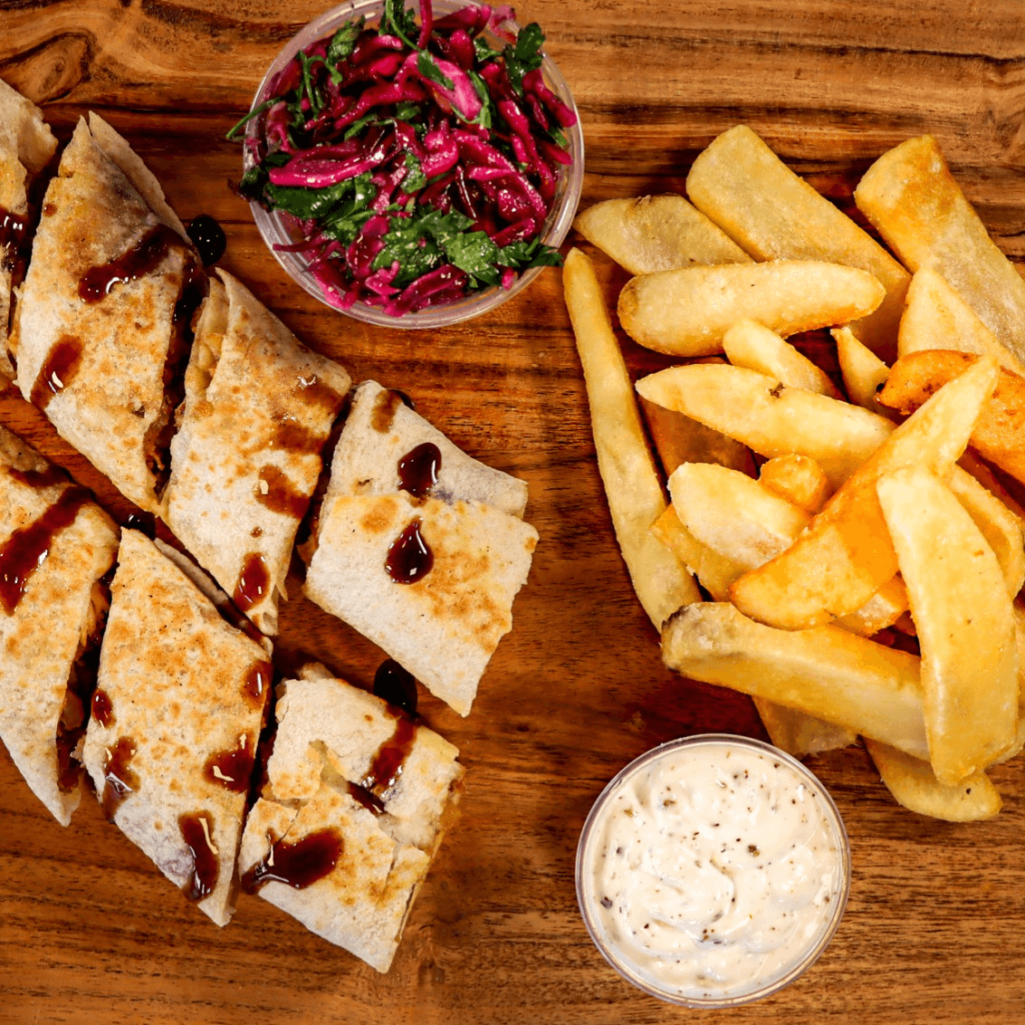 Niro's Shawarma Combo.