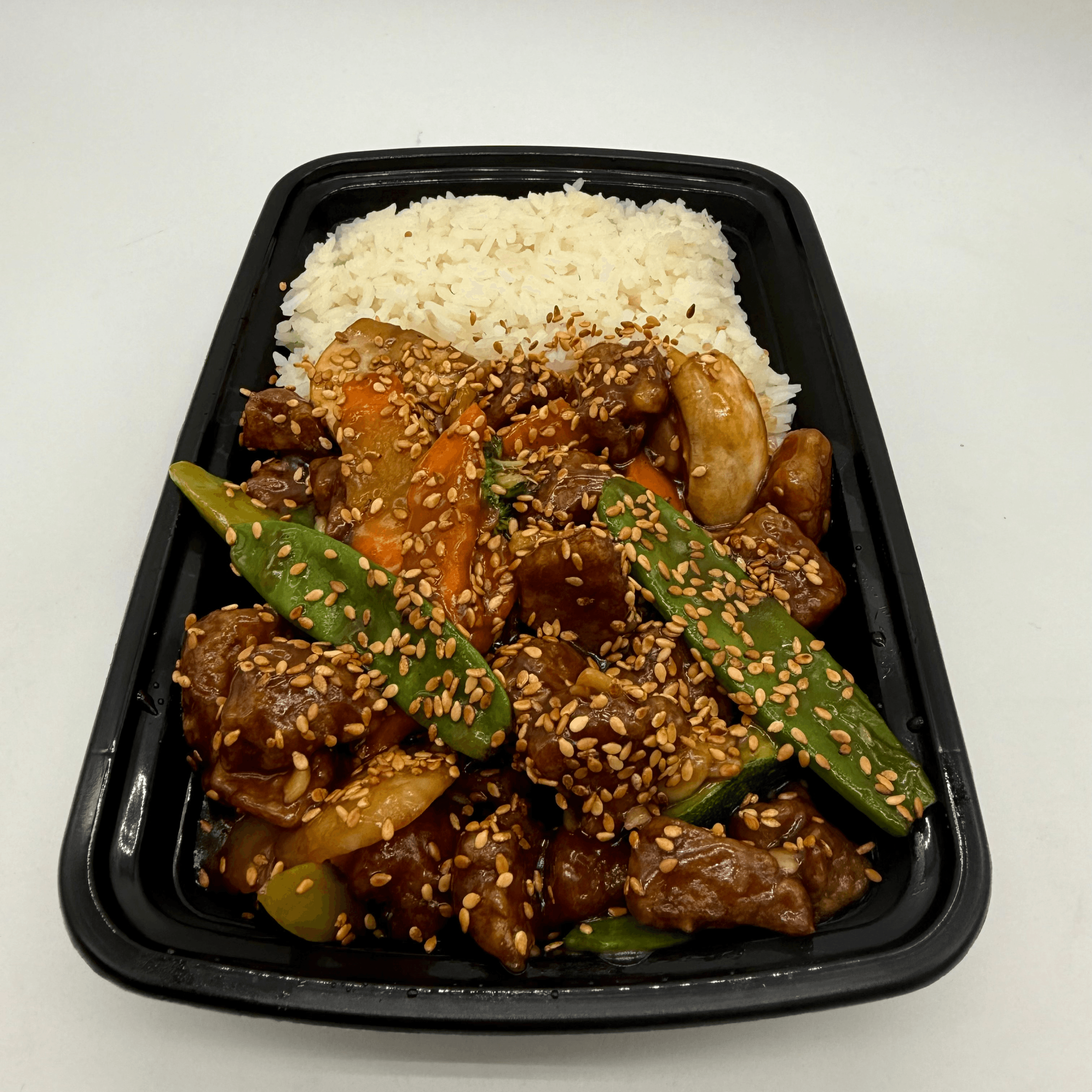 Sesame chicken lunch Special.