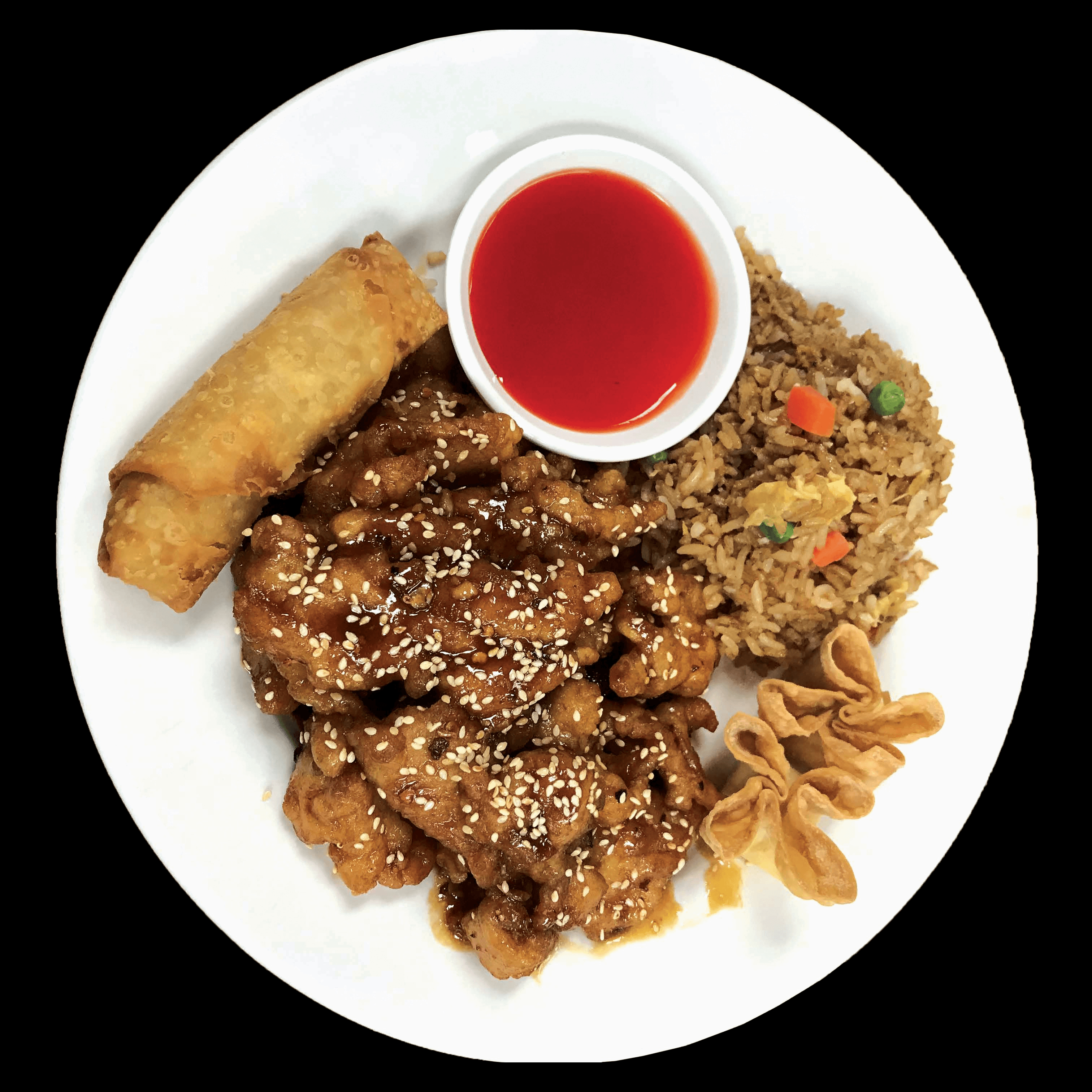 (D17) Sesame Chicken.