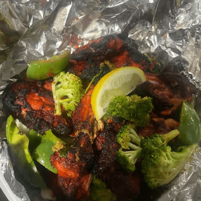 Tandoori chicken.