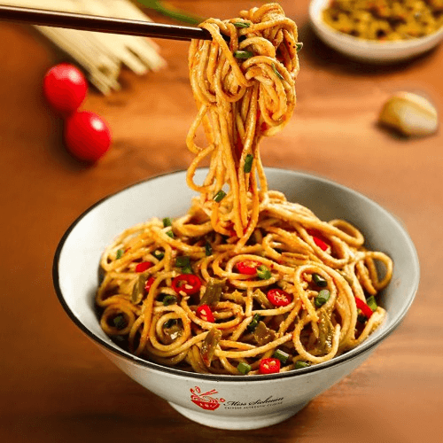 Sichuan Special Stirred Spicy Noodle / 海椒拌面.
