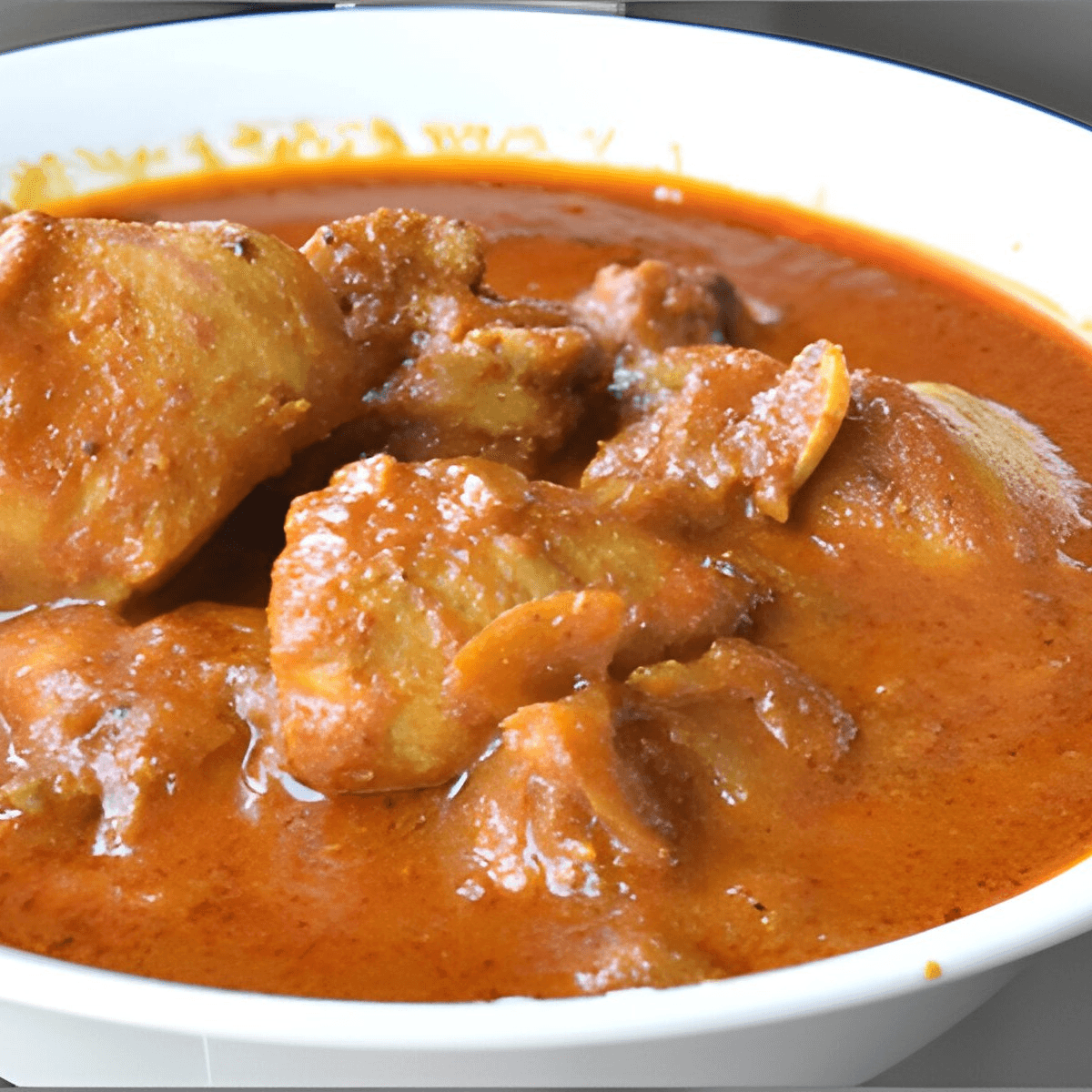 Chicken coconut curry.