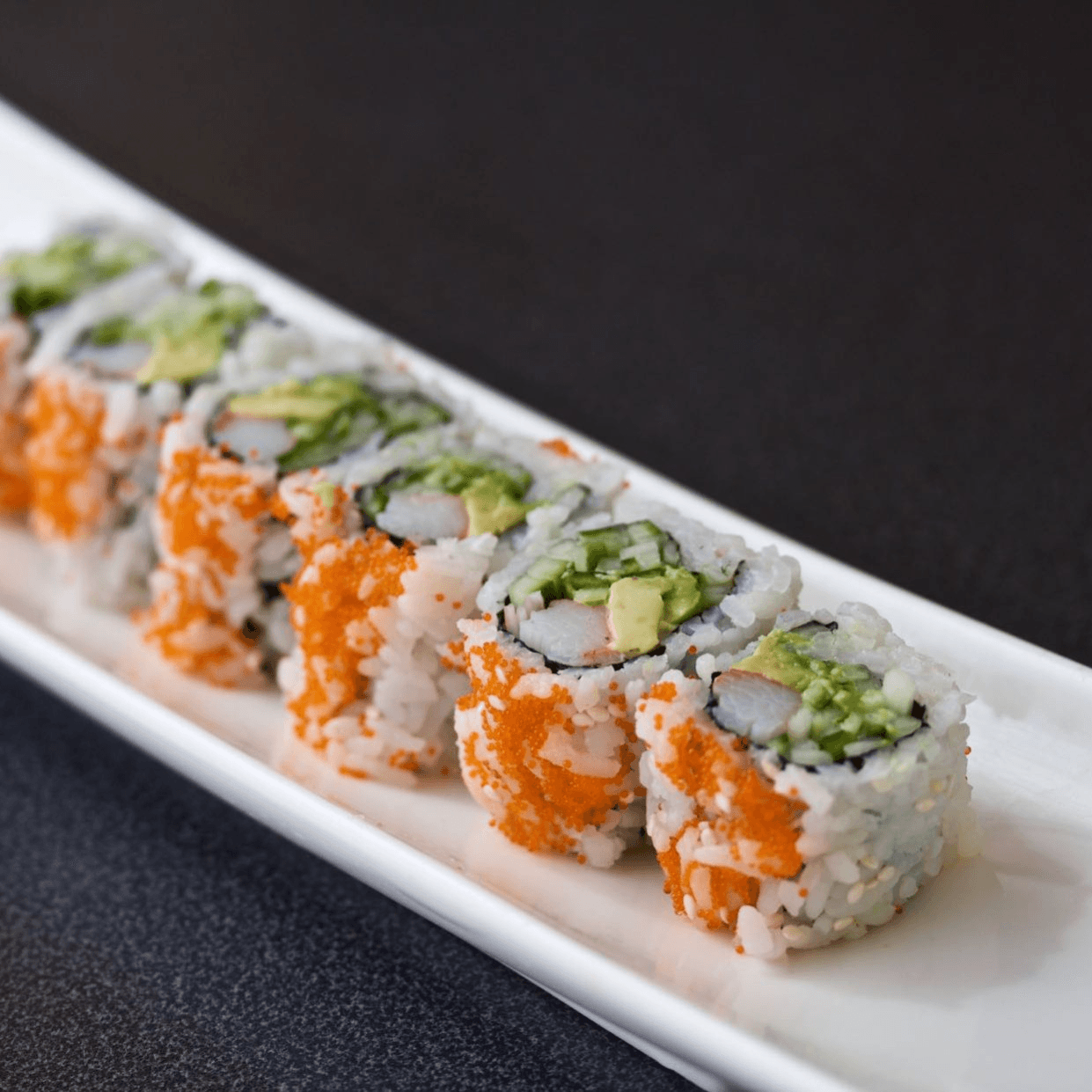Spicy California Maki Roll.