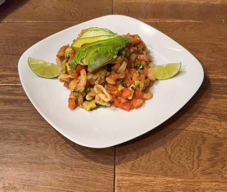 Ceviche De Marisco / Seafood Ceviche.