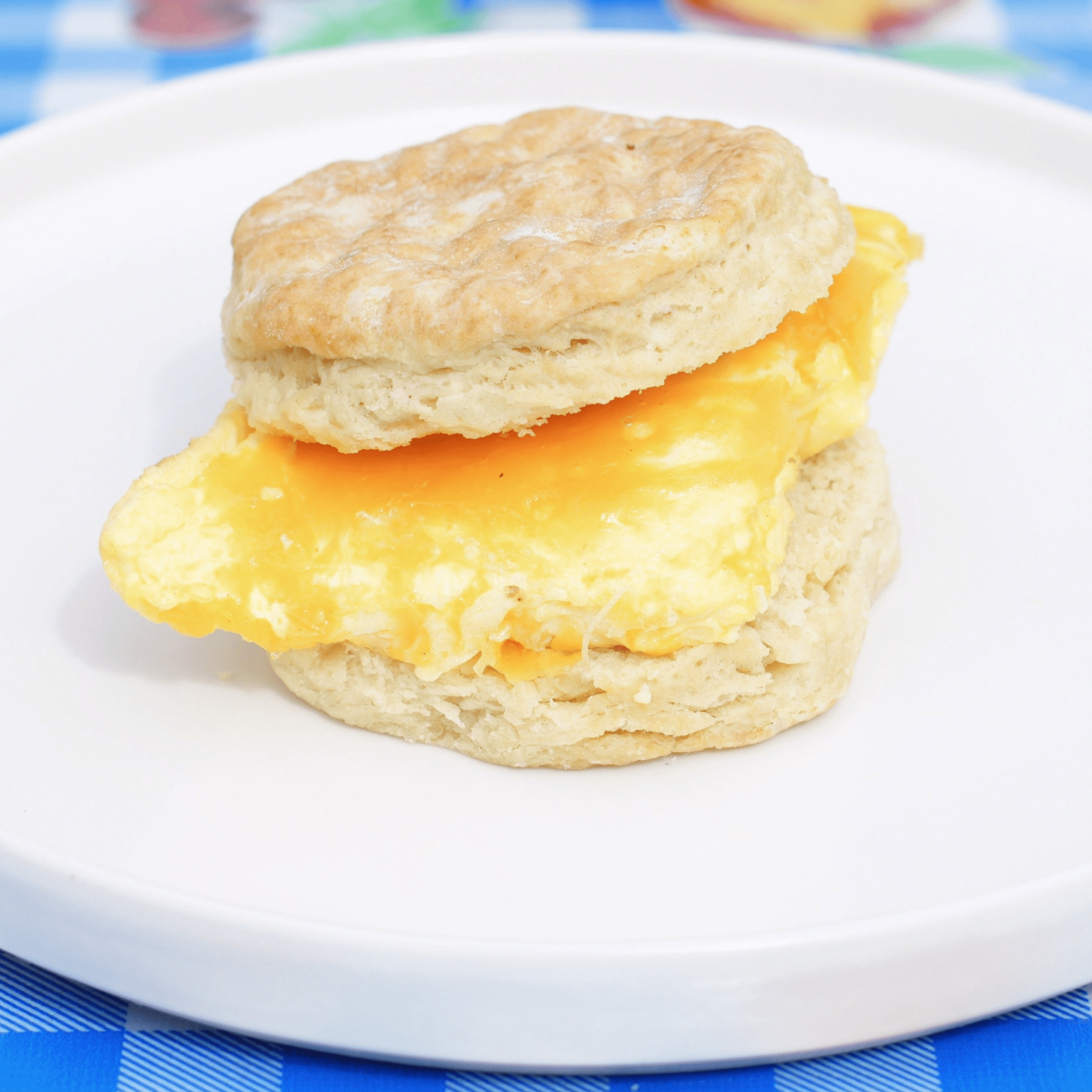 Classic Breakfast Biscuit Sandwich.
