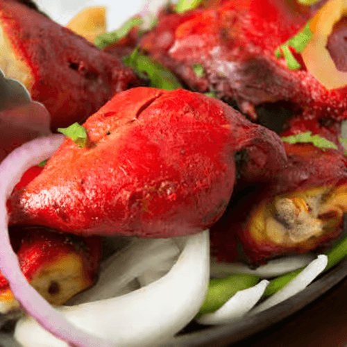 Tandoori chicken.