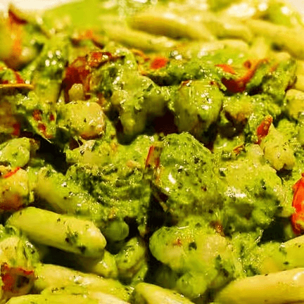 Cavatelli Pesto.