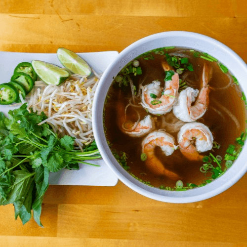 Shrimp Noodle Soup | Phở Tom.