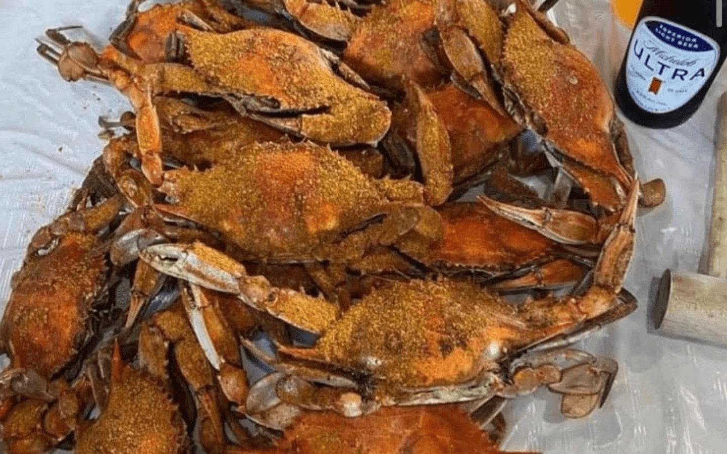 All You Can Eat Fresh Maryland Blue Crabs  