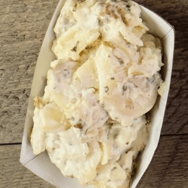 Bleu Cheese and Bacon Potato Salad.