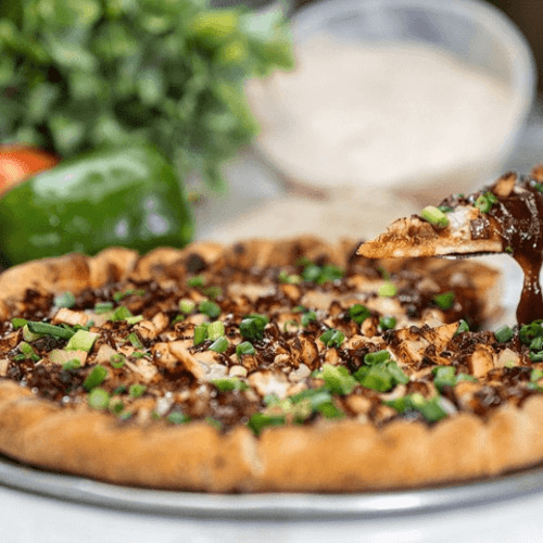 BBQ Chicken Special Pizza.